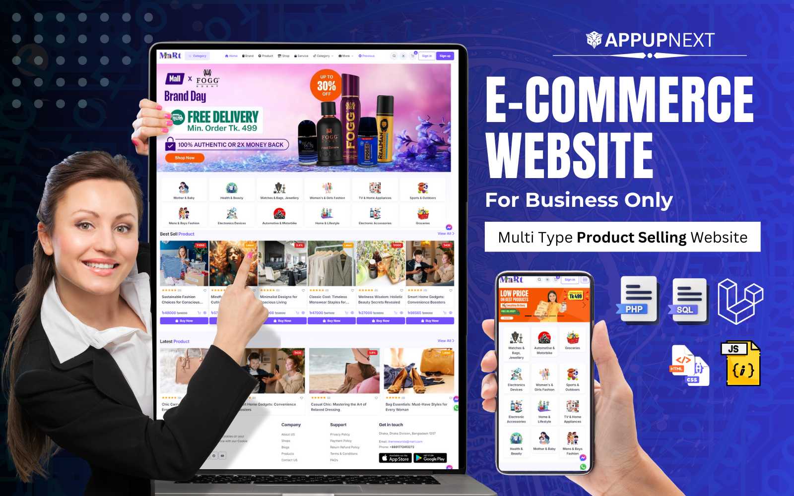 MaRT - eCommerce Multitype Website